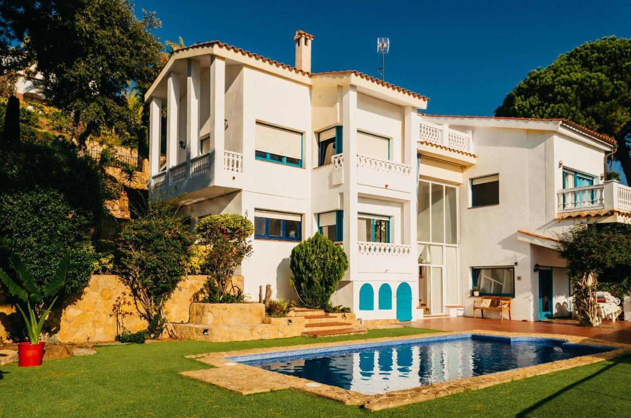Villa El Riu Del Cel Lloret de Mar Esterno foto