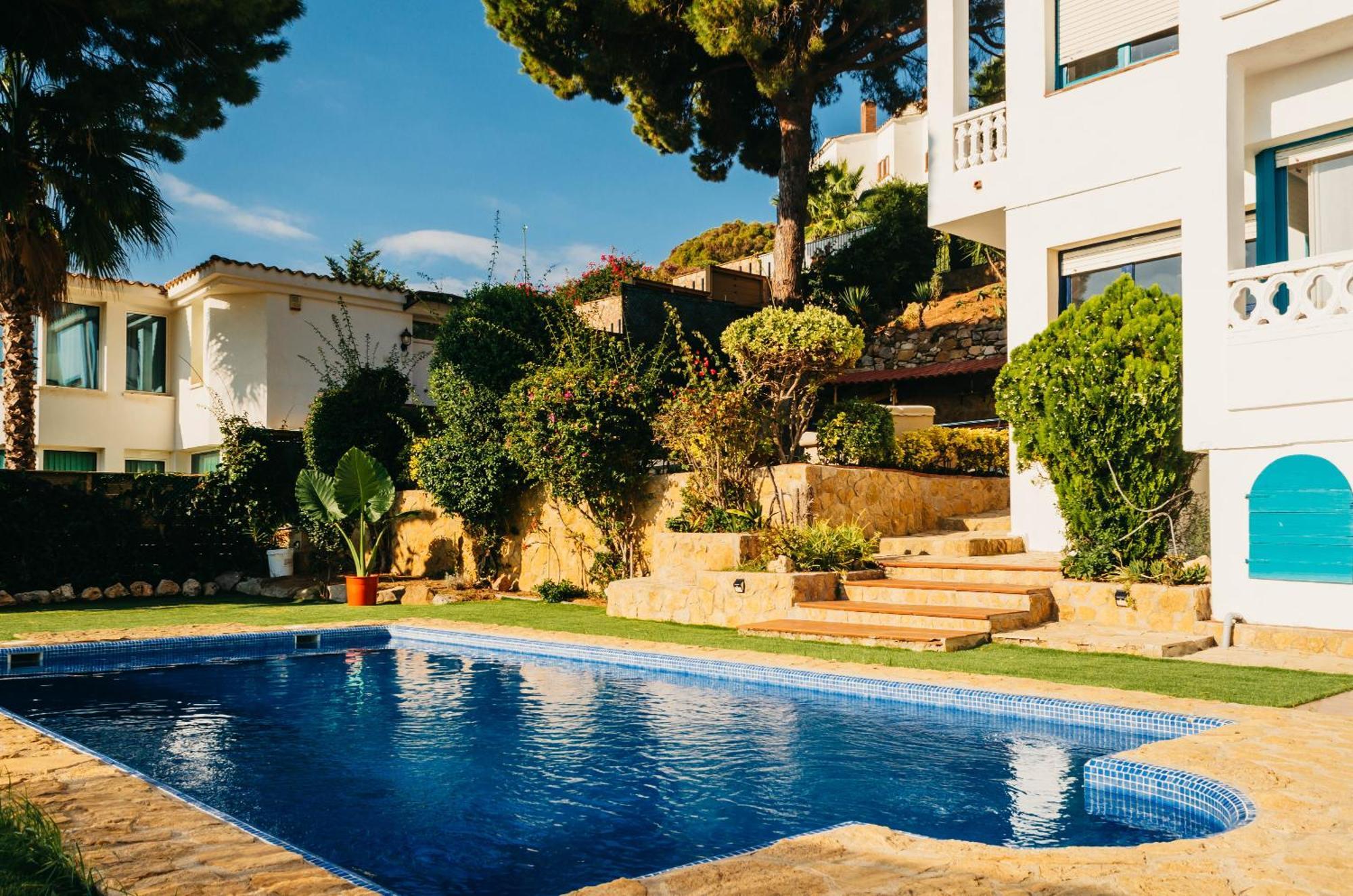 Villa El Riu Del Cel Lloret de Mar Esterno foto