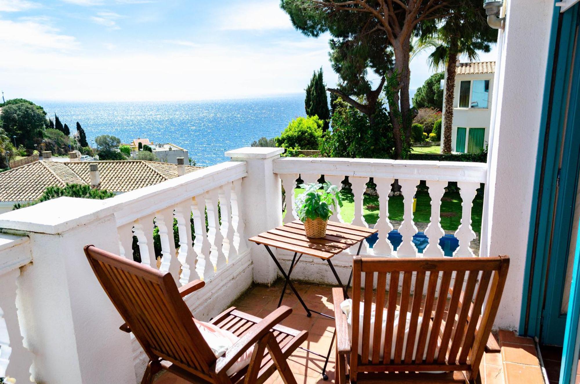 Villa El Riu Del Cel Lloret de Mar Esterno foto