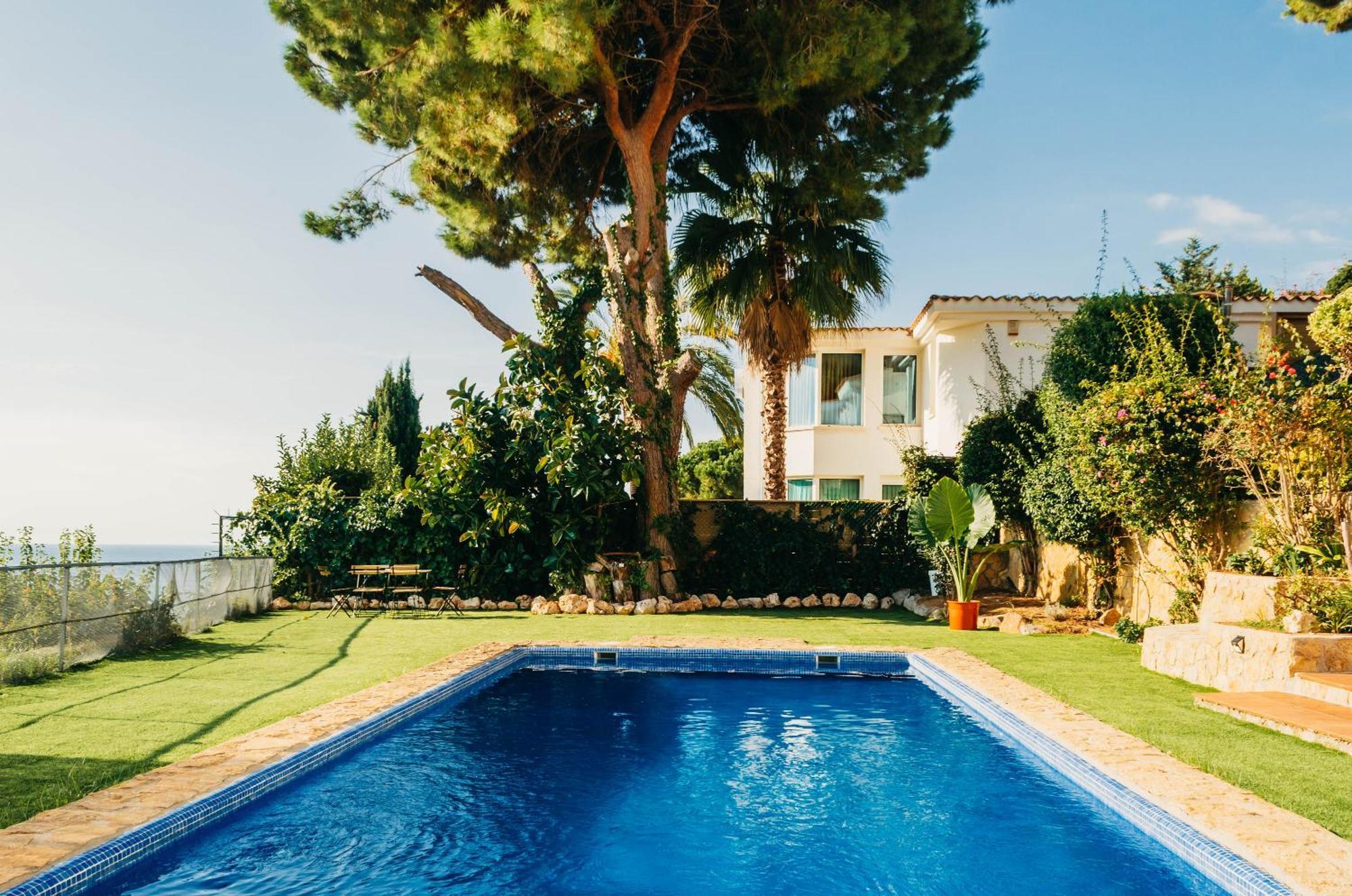 Villa El Riu Del Cel Lloret de Mar Esterno foto