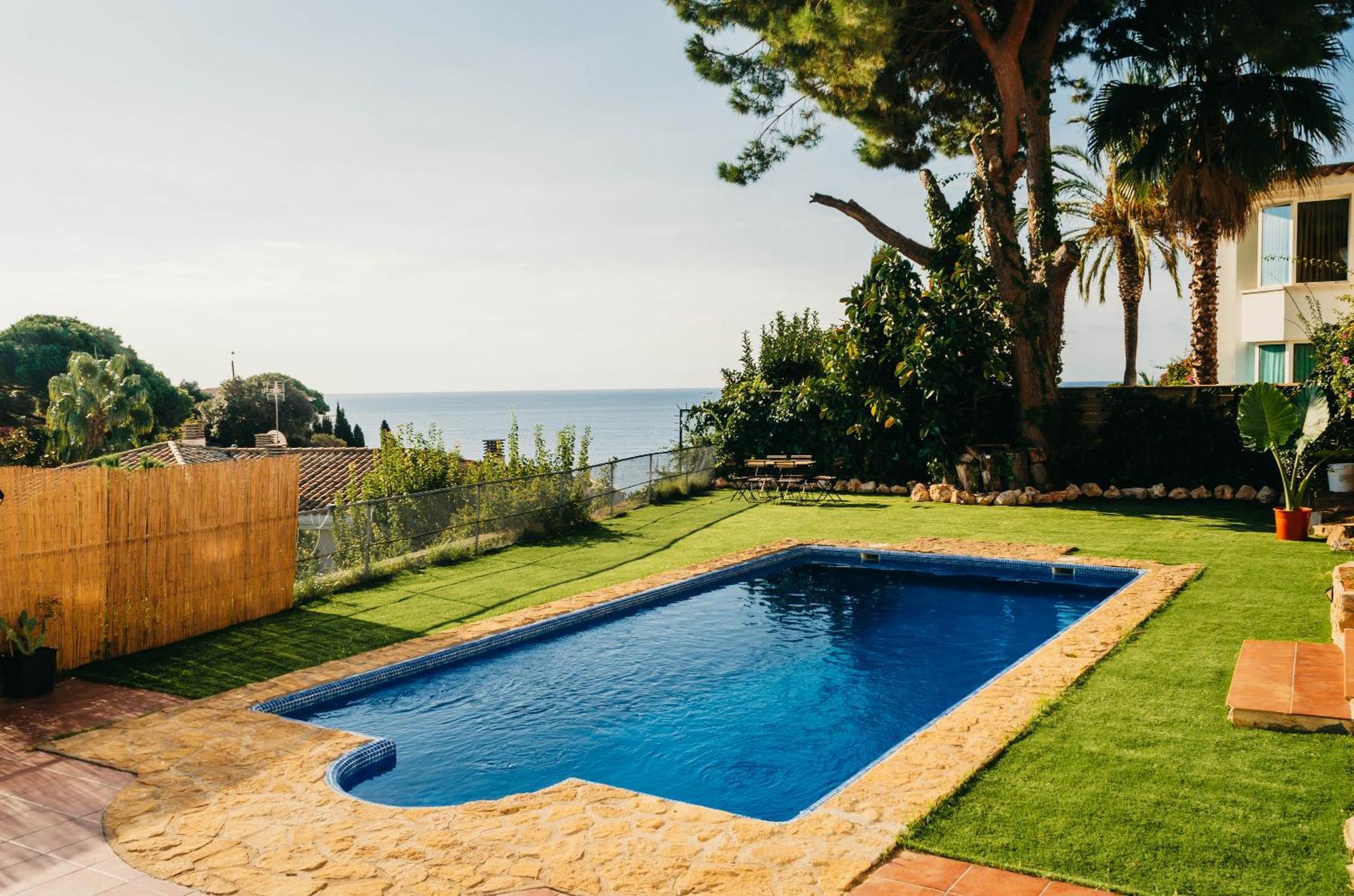 Villa El Riu Del Cel Lloret de Mar Esterno foto