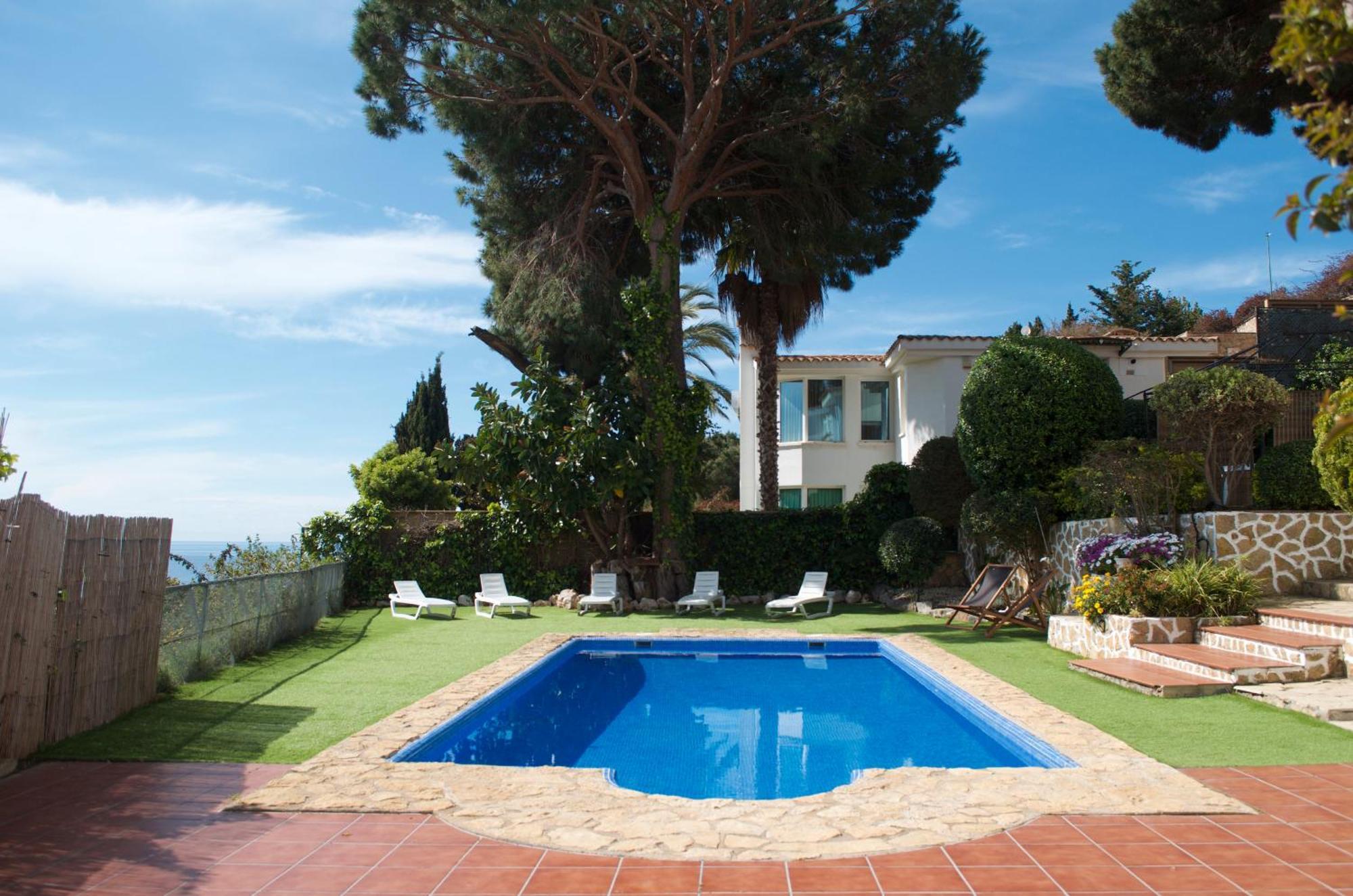 Villa El Riu Del Cel Lloret de Mar Esterno foto